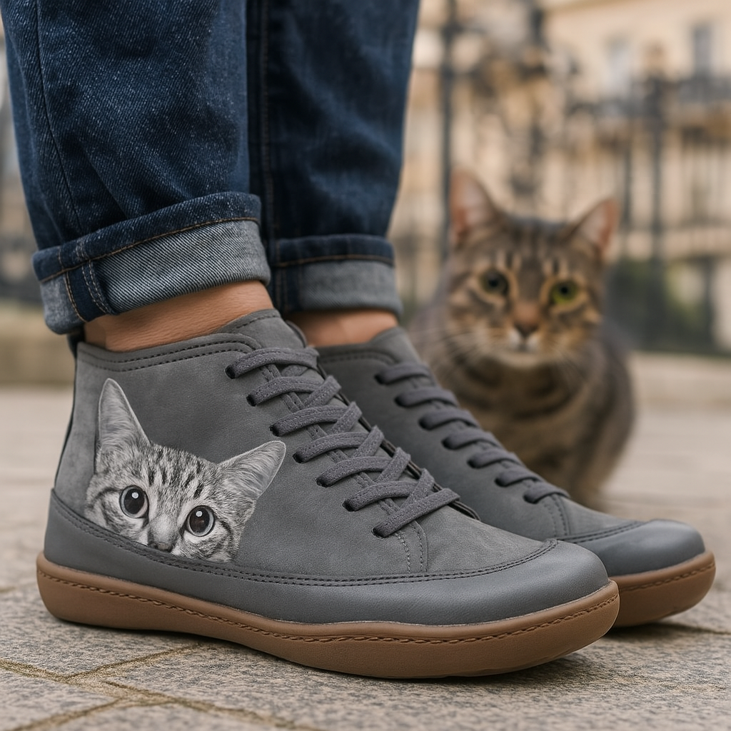Valeria™ | Botines con Detalle Felino