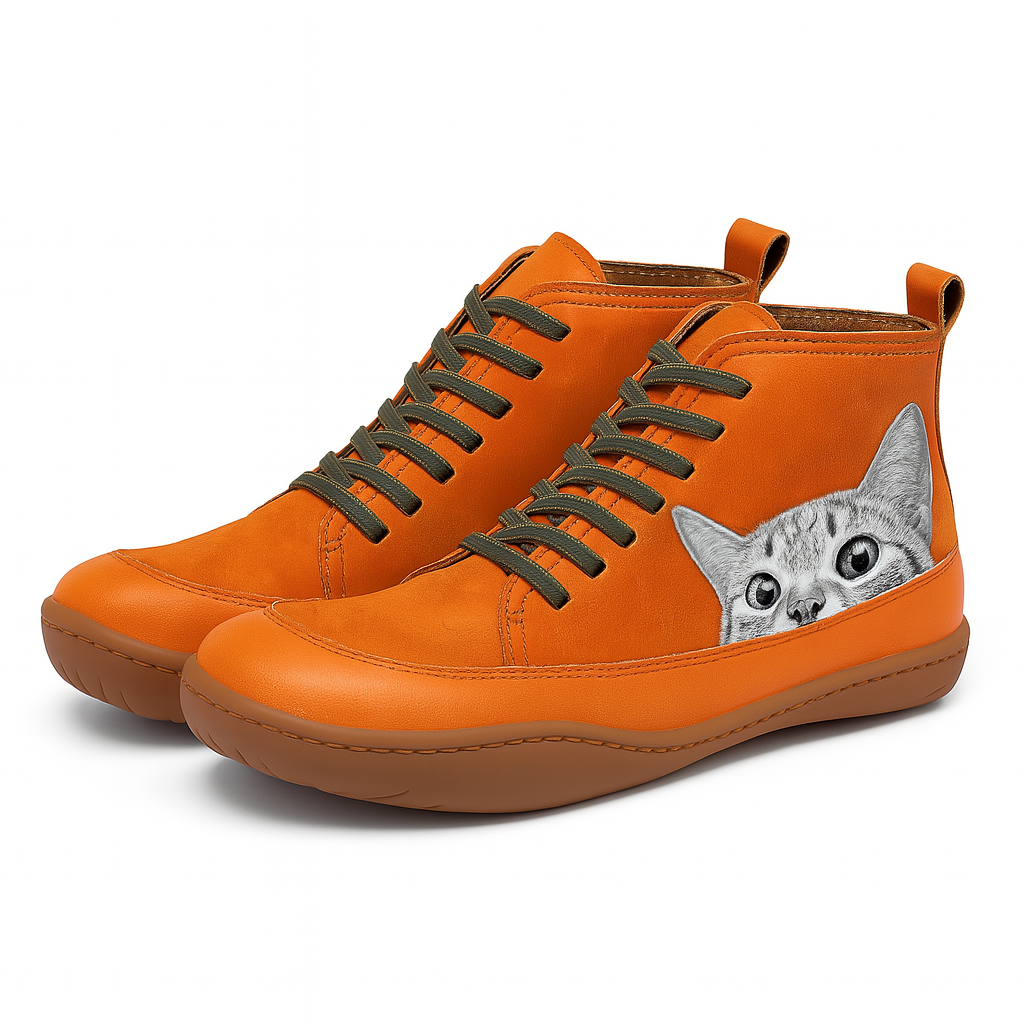 Valeria™ | Botines con Detalle Felino